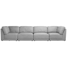Amelia Modular Sofa Isla Soft Grey - 4 Piece color Soft Grey
