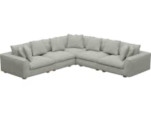 Tully Toorak Pebble Modular Sofa - 5 Piece color Toorak Pebble