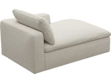 Cloud Deep Chaise Right Module Boucle Ivory color Boucle Ivory