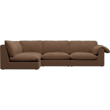 Ludlow Tribute Chestnut Sofa - 4 Seater LAF Terminal color Tribute Chestnut