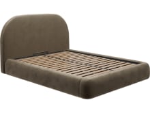 Capri Gas Lift Bed Tribute Walnut color Tribute Walnut