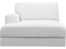 Monica Noa Fog Left Arm Facing Chaise Module color Noa Fog