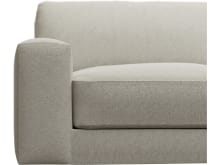 Monica Noa Desert Chaise Sofa - 3 Seater color Noa Desert