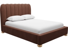 Maeve Bed Muse Rust color Muse Rust