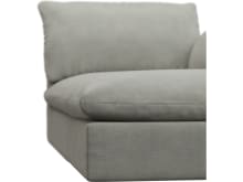 Willow Toorak Pebble Chaise Right Arm Facing Sofa Module color Toorak Pebble