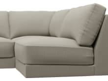 Monica Plaza Natural Sofa - 4 Seater RAF Terminal color Plaza Natural