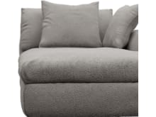 Tully Boucle Pumice Chaise Right Arm Facing Module color Boucle Pumice