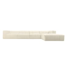 Lucello Tribute Shell Modular Sofa with Ottoman - 5 Piece color Tribute Shell