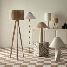 Nora Floor Lamp color Natural