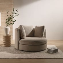 Adore Noa Desert Swivel Chair color Noa Desert