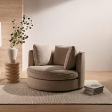 Adore Noa Desert Swivel Chair color Noa Desert