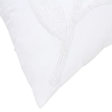 Blossom Cushion White - 50cm x 50cm color White