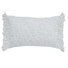 Flux Cushion White - 55cm x 35cm color White