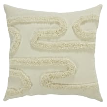 Sante Fe Cushion Cotton Wool Natural - 50cm x 50cm color Natural