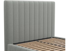 Brentwood Gas Lift Bed Tribute Storm color Tribute Storm