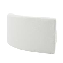 Santa Monica Boucle Ivory Corner Sofa Module color Ivory