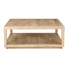 Coast Reclaimed Elm Square Coffee Table color Natural