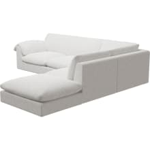 Ludlow Noa Fog Sofa - 5 Seater RAF Terminal color Noa Fog