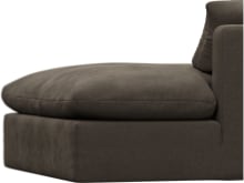 Willow Muse Mink Chaise Right Arm Facing Sofa Module color Muse Mink