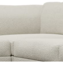 Finley Boucle Ivory Corner Sofa - 5 Seater color Boucle Ivory