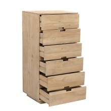 Bari Tallboy - 6 Drawer color Oak