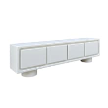 Delphi TV Unit Pure White - 230cm color White