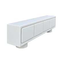 Delphi TV Unit Pure White - 230cm color White