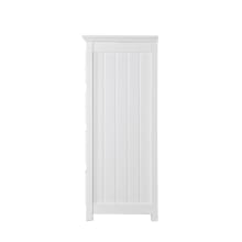 Mandalay Tallboy White - 4 Drawer color White