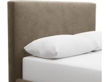 Haven Dark Gas Lift Bed Tribute Walnut color Tribute Walnut