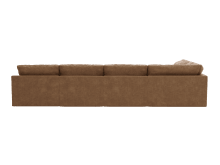 Retreat Tribute Chestnut Modular Sofa - 6 Seater LAF Terminal color Tribute Chestnut