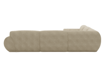 Malmo Avon Taupe Corner Sofa - 5 Seater color Avon Taupe