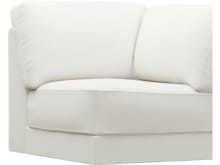 Monica Tribute Shell Corner Sofa Chair Module color Tribute Shell