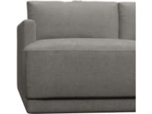 Haven Apt Isla Soft Grey Chaise Sofa color Isla Soft Grey