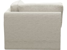 Monica Boucle Ivory Corner Sofa Chair Module color Boucle Ivory