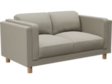 Hayes Plaza Natural Sofa - 2 Seater color Plaza Natural
