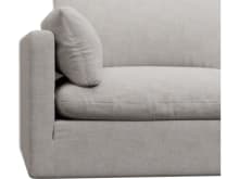 Willow Avon Mineral Modular Sofa - 3 Seater color Avon Mineral