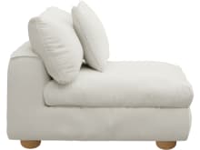 Tully Tribute Shell Armless Sofa Chair Module color Tribute Shell