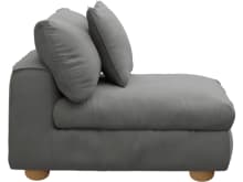 Tully Maya Flint Armless Sofa Chair Module color Maya Flint