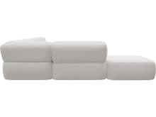 Beckett Muse Frost Modular Sofa - 7 Piece color Muse Frost