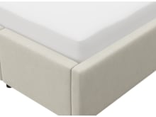 Aria Muse Flax Left Drawer Storage Bed color Muse Flax