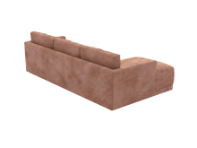 Haven Muse Dusk Chaise 3 Seater color Muse Dusk