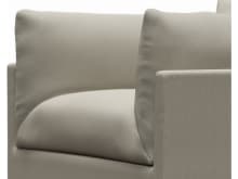 Finley Plaza Natural Armchair color Plaza Natural