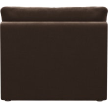 Ludlow Muse Chocolate Armless Sofa Chair Module color Muse Chocolate