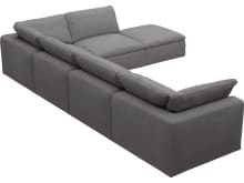 Cloud Deep California Slate Modular Sofa - 6 Piece color California Slate