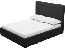 Aria Drawer Bed California Charcoal color California Charcoal