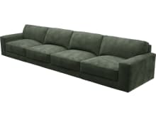 Monica Muse Forest Sofa - 4 Seater color Muse Forest