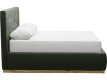 Haven Gas Lift Bed Muse Forest color Muse Forest