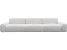 Beckett Muse Frost Modular Sofa - 3 Seater color Muse Frost