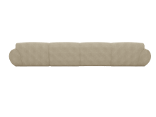 Malmo Avon Taupe Sofa - 4 Seater color Avon Taupe
