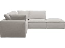 Cloud Avon Mineral Modular Sofa - 5 Piece color Avon Mineral